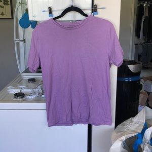 Purple forever 21 mens slim fit top shirt shirt sleeve